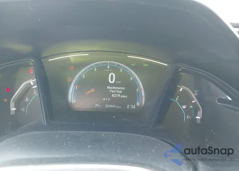 2021 Honda Civic Lx z USA, uszkodzony, nr VIN 2HGFC2F64MH543511